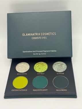Glaminatrix Exquisite Eyes Eyeshadow Palette - Green Multi-Tone